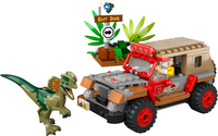 76958 Dilophosaurus Ambush - Certified Used, 100% Complete LEGO Jurassic Park Set