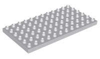 Duplo Plate 6x12 - Light Bluish Gray