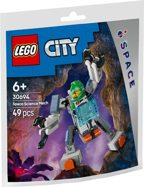 30694 Space Science Mech Polybag - New LEGO City Set