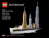 21028 New York City - Certified Used, 100% Complete LEGO Architecture Set