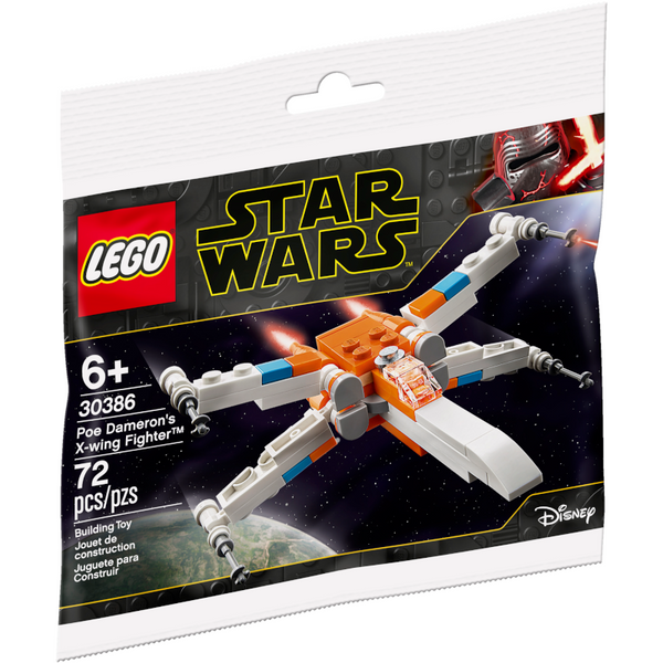 Poe Dameron's X-wing Fighter™ Polybag 30386 - New, Sealed, Retired LEGO® Star Wars™️ Set