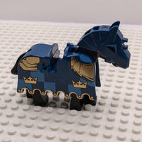 Horse With Barding, Castle