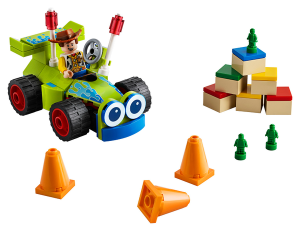 10766 Woody & RC - Certified Used, 100% Complete LEGO Toy Story Set