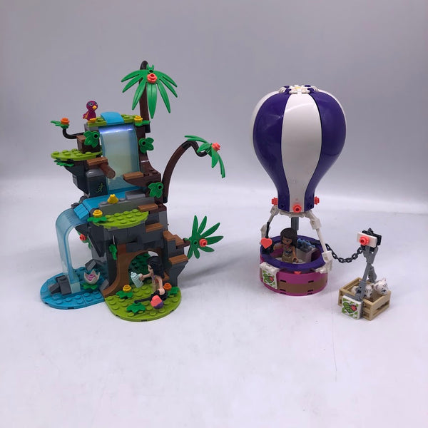 Tiger Hot Air Balloon Jungle Rescue 41423 - Used LEGO Friends set