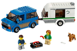 60117 Van & Caravan - New, Sealed, Retired LEGO City Set