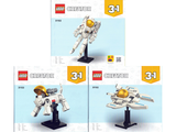 31152 Space Astronaut - Certified Used, 100% Complete LEGO Creator Set