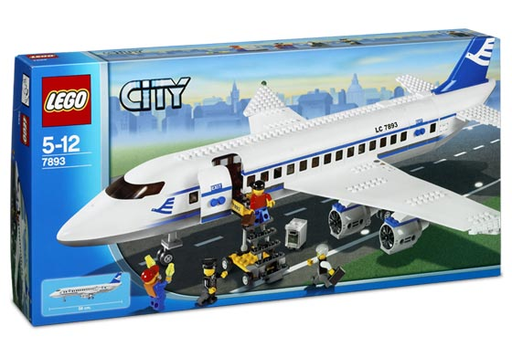 7893 Passenger Plane New, Sealed, Retired LEGO® City Set