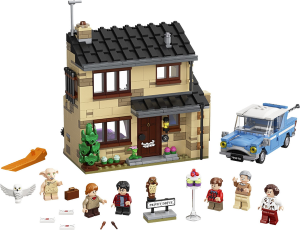 75968 4 Privet Drive - Certified Used, 100% Complete LEGO Harry Potter Set