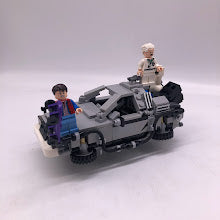 The DeLorean Time Machine 21103 - Used LEGO Ideas set