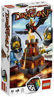 3838 Lava Dragon - Certified Used, 100% Complete LEGO Games Set