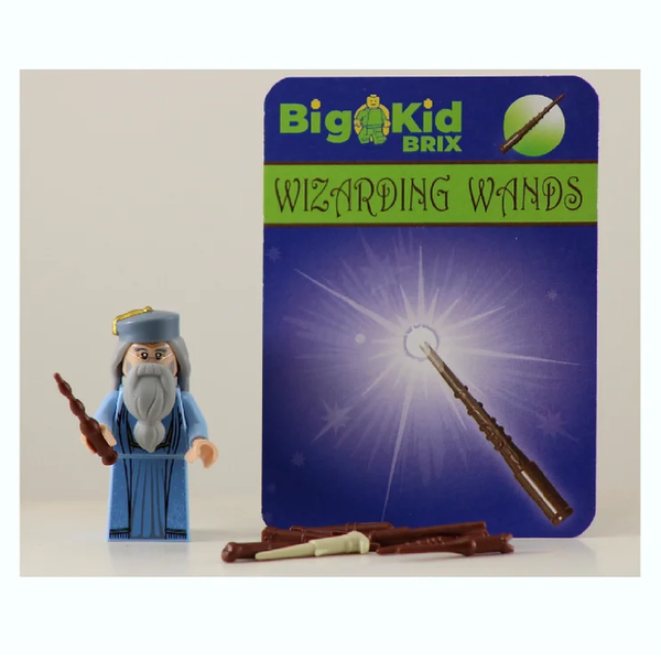 Wizarding Wands - Natural - LEGO®-Compatible Accessories
