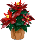 10370 Poinsettia - Certified Used, 100% Complete LEGO Botanical Collection Set