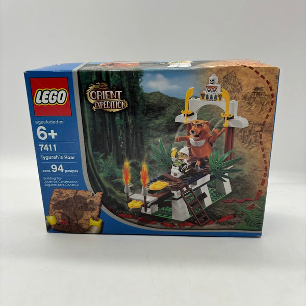 7411 Tygurah's Roar - New, Sealed, Retired LEGO® Adventurers Orient Expedition Set