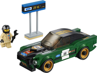 75884 1968 Ford Mustang Fastback - New, Sealed, Retired LEGO Speed Champions Set