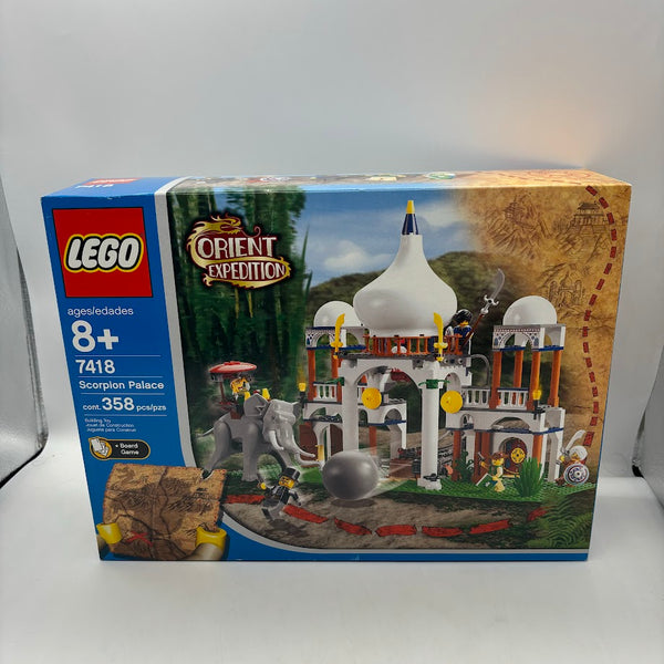 7418 Scorpion Palace - New, Sealed, Retired LEGO® Adventurers Orient Expedition Set