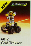 6812 Grid Trekkor - Certified Used, 100% Complete LEGO Blacktron II Set