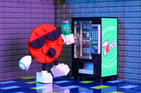 B3 Customs® 7 Pieces Soda Vending Machine