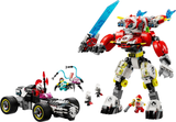 71497 Cooper's Tiger Mech & Zero's Hot Rod Car - New LEGO DREAMZzz Set