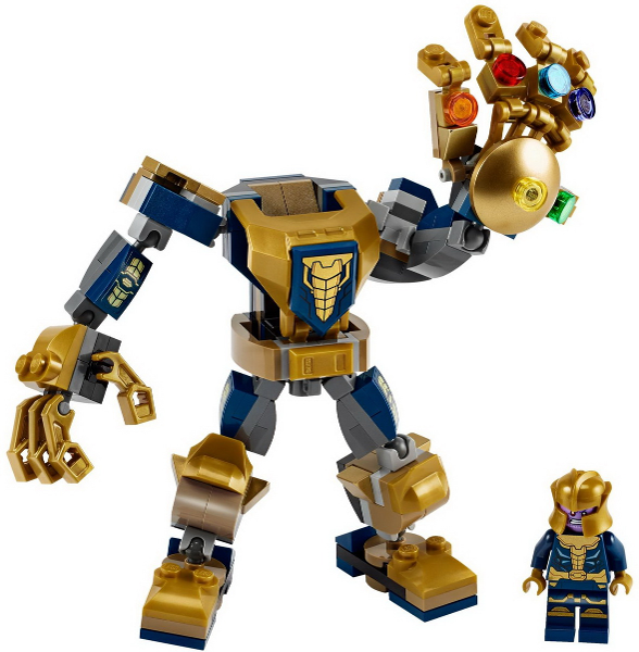 76141 Thanos Mech - Certified Used, 100% Complete LEGO Marvel Set