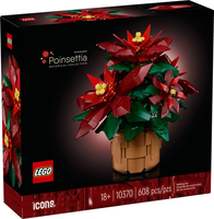 Poinsettia 10370 - New LEGO Botanicals Collection Set