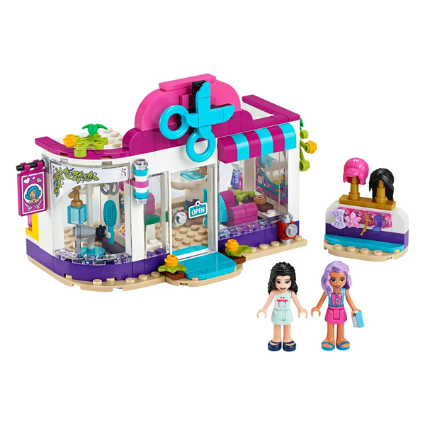 Heartlake City Hair Salon 41391 - Certified Used, 100% Complete LEGO Friends Set