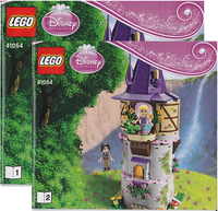 41054 Rapunzel's Creativity Tower - Certified Used, 100% Complete LEGO Disney Set