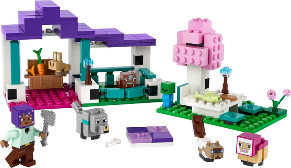 21253 The Animal Sanctuary - Certified Used, 100% Complete LEGO Minecraft Set
