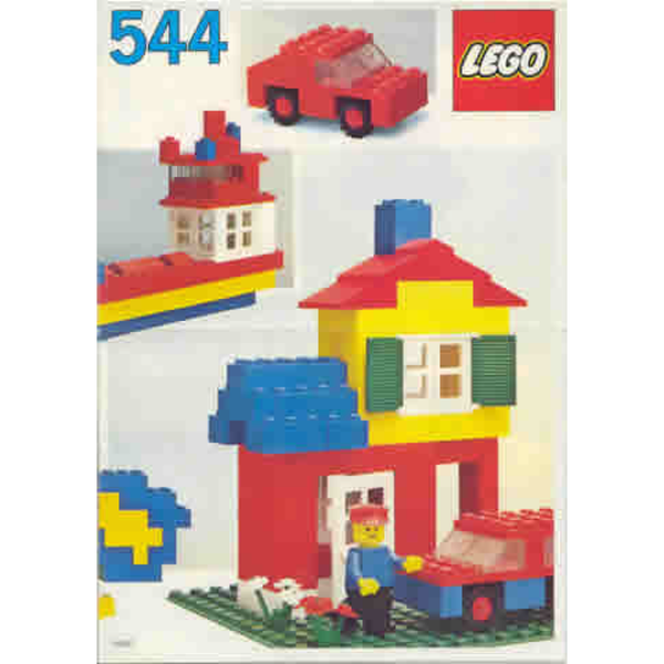 Basic Building Set 544 Certified Used, 100% Complete Vintage
