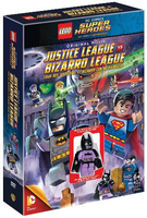 Justice League vs Blizzard League DVD Gift Set with Batzaro Minifigure