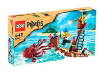 6240 Kraken Attackin' - Certified Used, 100% Complete LEGO Pirates Set