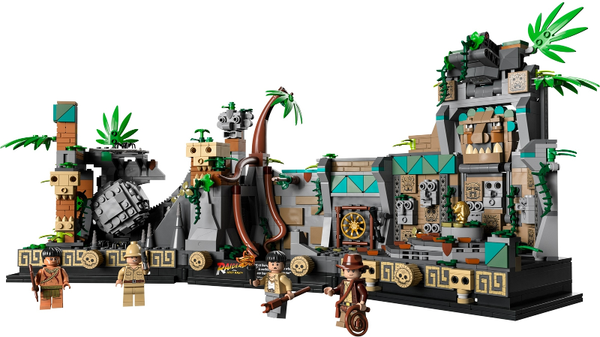 77015 Temple of the Golden Idol - Certified Used, 100% Complete LEGO Indiana Jones Set