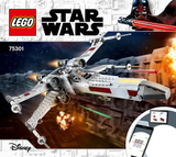 75301 Luke Skywalker's X-Wing Fighter - Certified Used, 100% Complete LEGO Star Wars Set