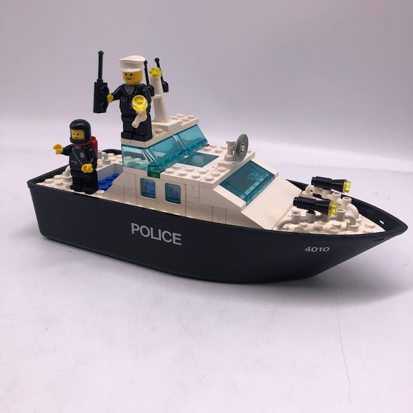 Police Rescue Boat 4010 - Used LEGO Classic Town set