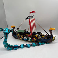 31132 Viking Ship and the Midgard Serpent - Used LEGO Creator Set