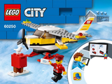 60250 Mail Plane - Certified Used, 100% Complete LEGO City Set