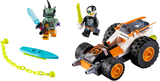 71706 Cole's Speeder Car - Certified Used, 100% Complete LEGO Ninjago Set