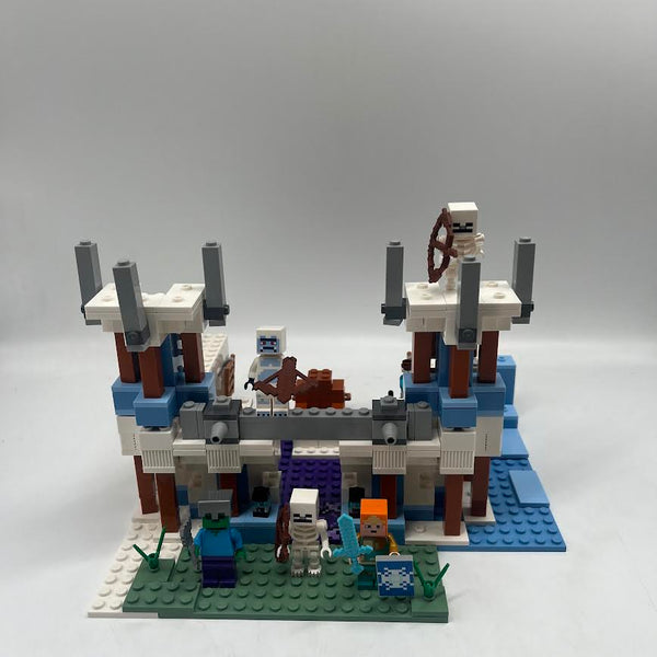 The Ice Castle 21186 - Used LEGO Minecraft Set