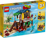 31118 Surfer Beach House - New, Retired LEGO Creator Set [Box Open, Bags Sealed]