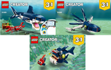 31088 Deep Sea Creatures - Certified Used, 100% Complete LEGO Creator Set