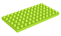 Duplo Plate 6x12 - Lime