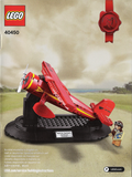 40450 Amelia Earhart Tribute - Certified Used, 100% Complete LEGO Promotional Set