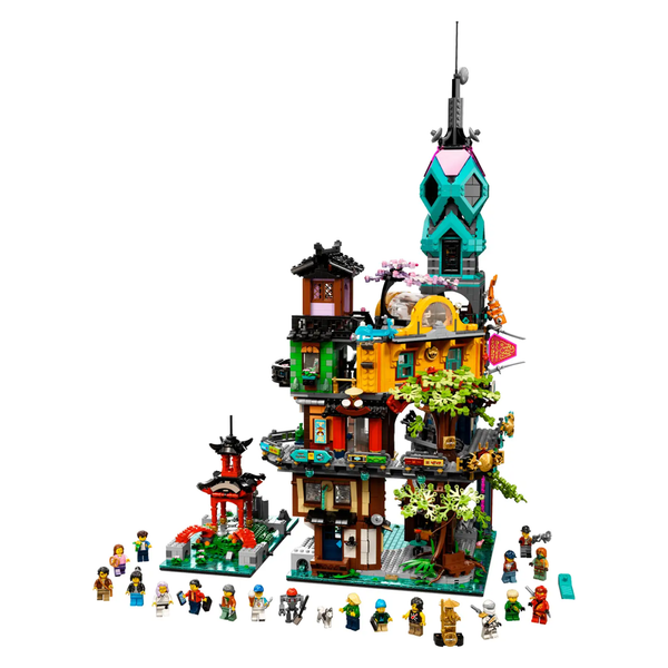 NINJAGO® City Gardens 71741 - Certified Used, 100% Complete LEGO Ninjago Set