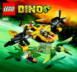 5888 Ocean Interceptor - Certified Used, 100% Complete LEGO Dino Set