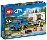 60117 Van & Caravan - New, Sealed, Retired LEGO City Set