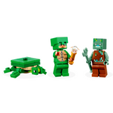 The Turtle Beach House 21254 - New LEGO Minecraft Set