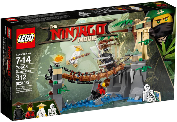 70608 Master Falls - New, Sealed, Retired LEGO Ninjago Movie Set