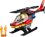 60411 Fire Rescue Helicopter - New LEGO City Set