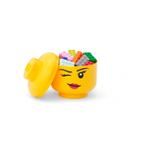 LEGO Minifigure Head Storage Container Mini - Female Winking [USED]