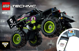 42118 Monster Jam Grave Digger - New LEGO Technic Set [No Original Box, All Bags Sealed]