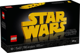 75407 Brick-Built Star Wars Logo - New LEGO Star Wars Set